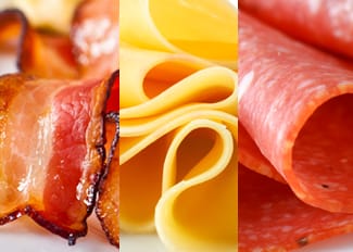 sliced products - slicing deli meat